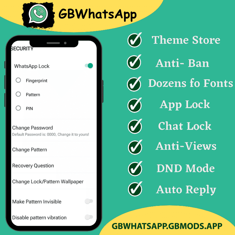 GB WhatsApp APK Download GBWhatsApp latest version 2024 the most secure